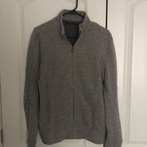 Marc Anthony full zip sweater. Gray. Medium.